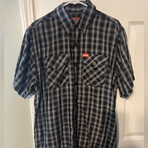 Men’s Med Dixxon Bamboo shirt “The Grim”